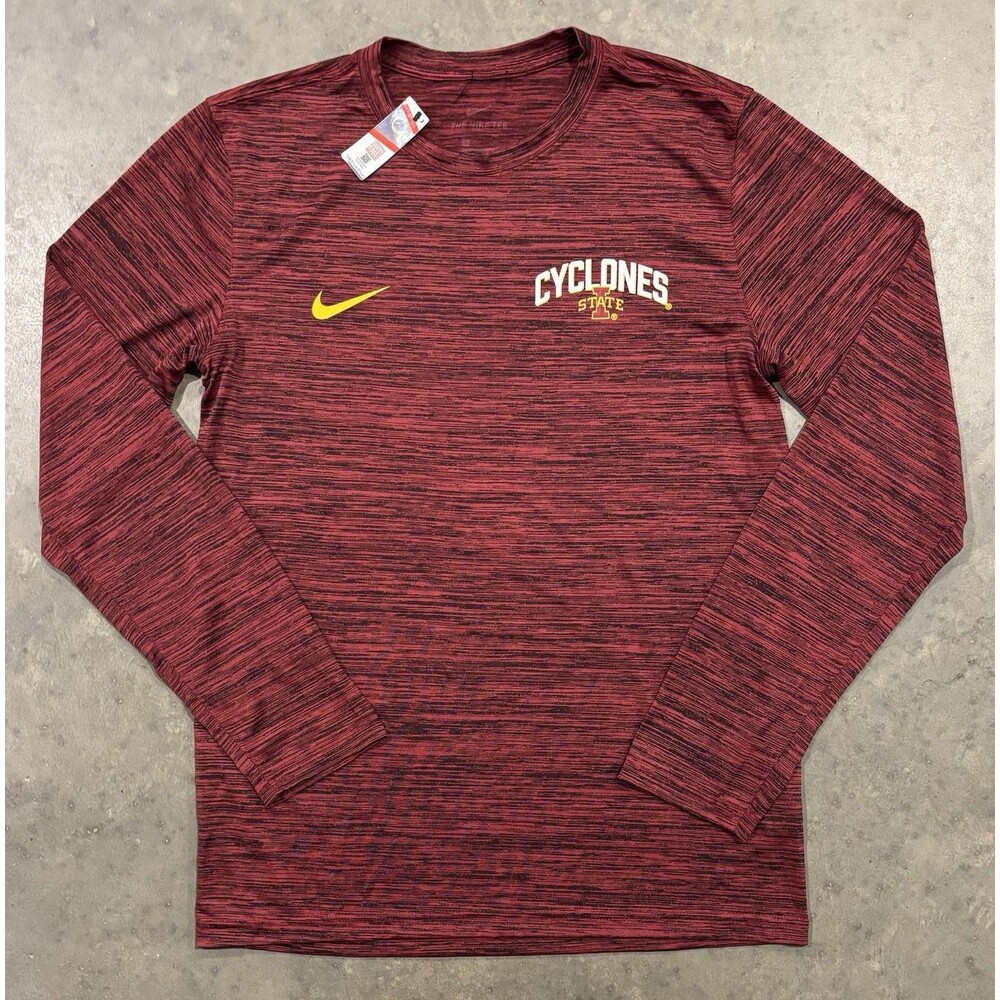 NEW Nike Iowa State Cyclones Long  Sleeve Shirt Men’s Small